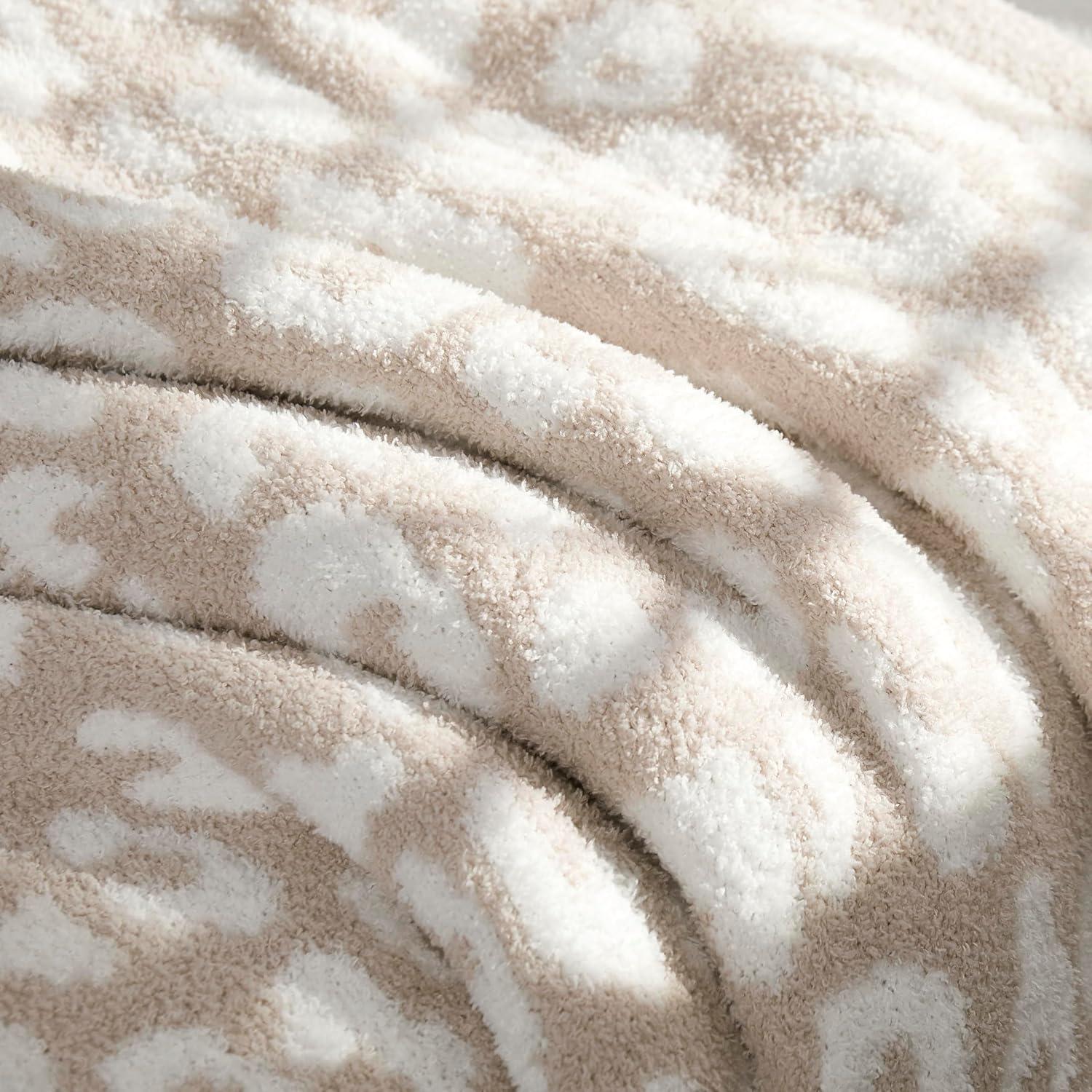 Manta Reversible R.SHARE Leopardo Beige 127x178 cm Microfibra