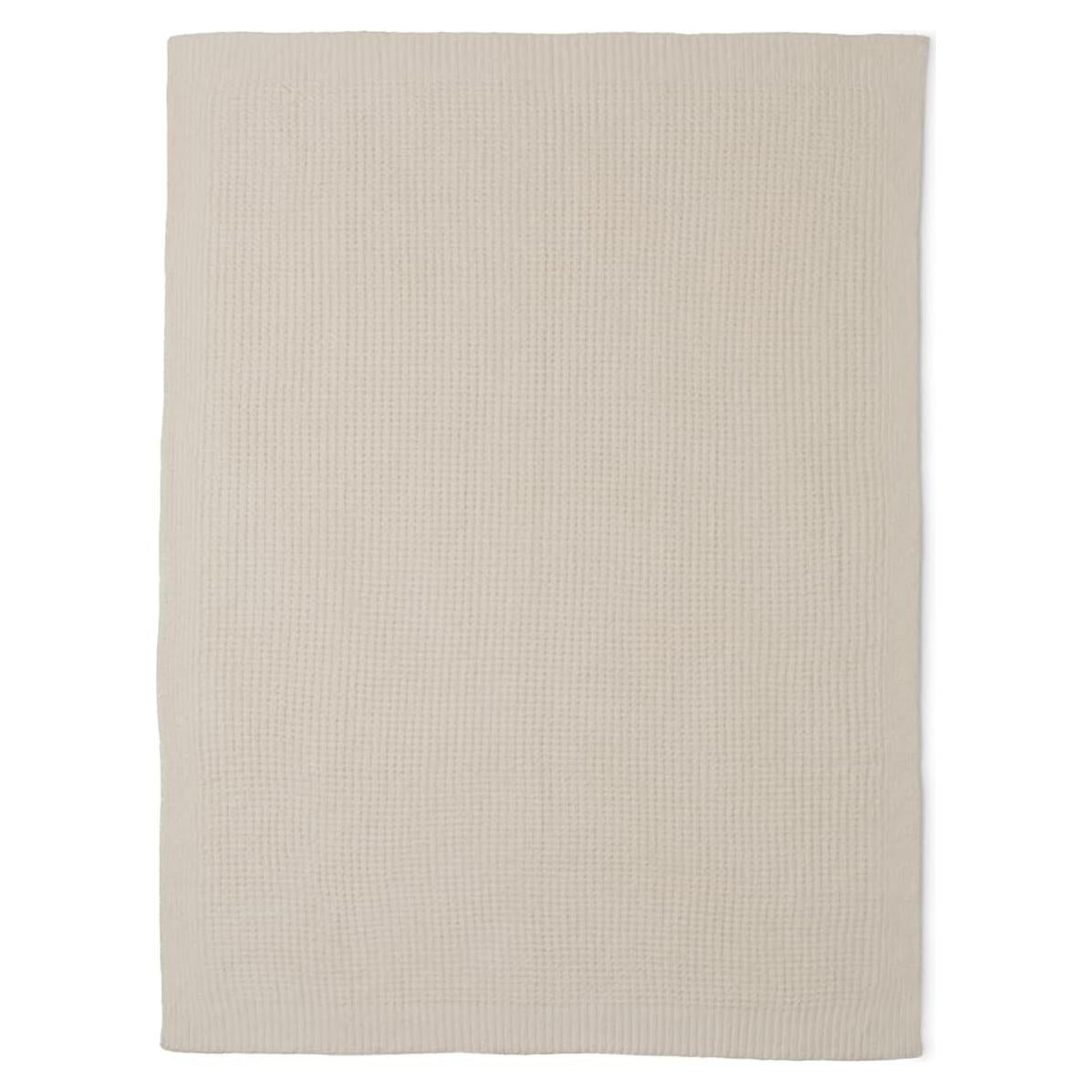 Manta Waffle CozyChic Barefoot Dreams 137x183cm Crema