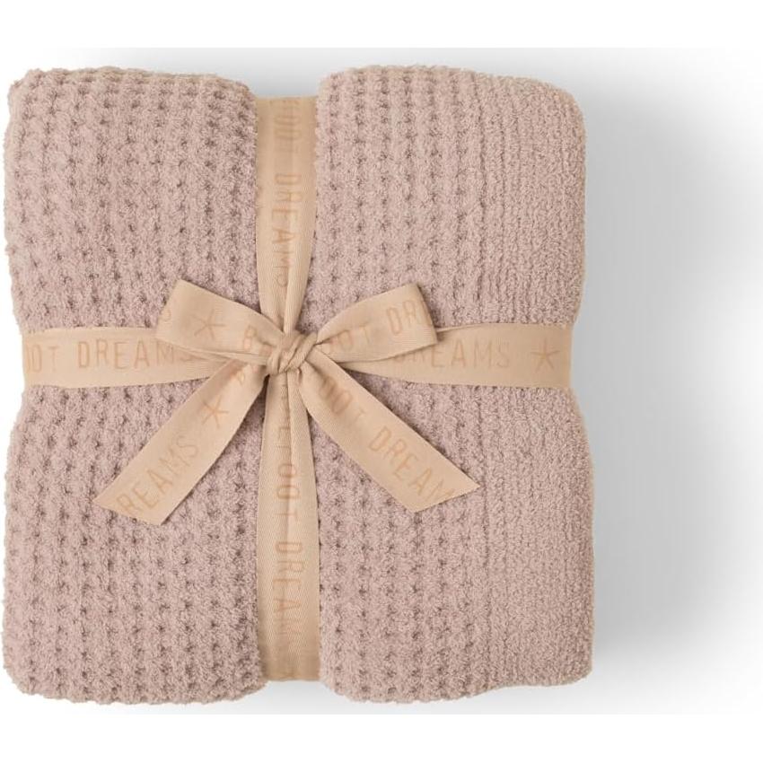 Manta Waffle CozyChic Barefoot Dreams 137x183cm Sauce