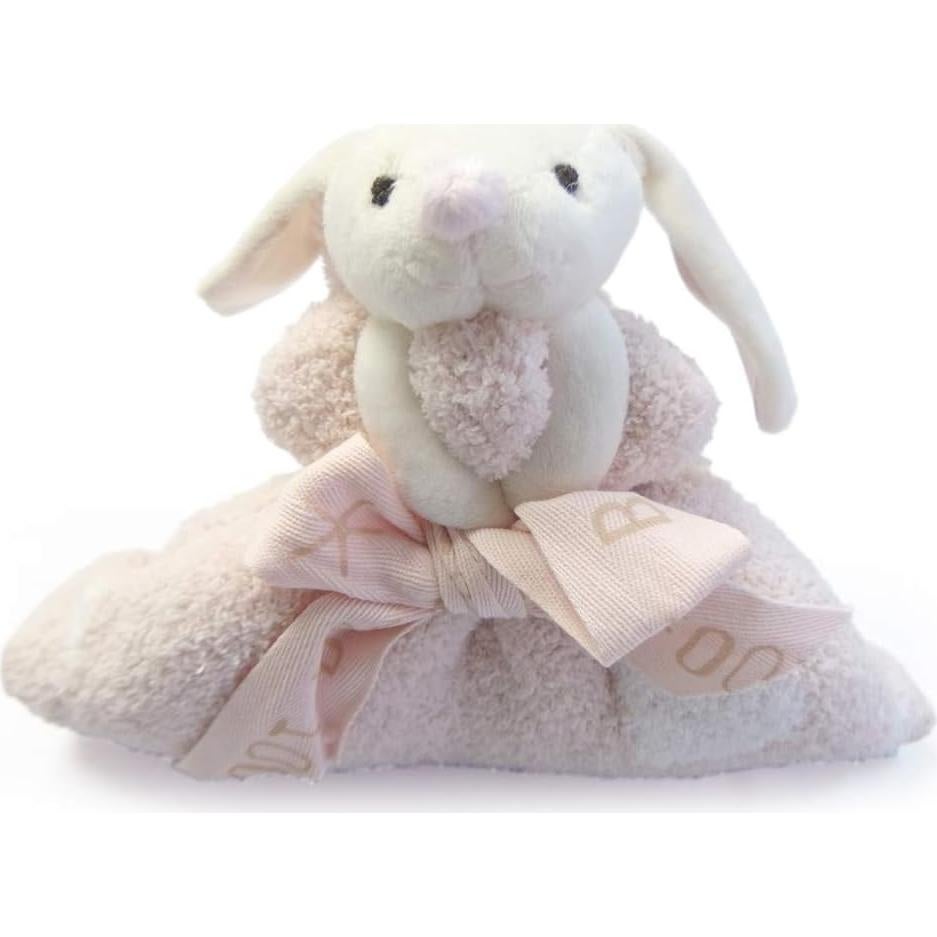 Manta Mini Cozychic Dream Barefoot Dreams 40x40 cm Rosa Conejo