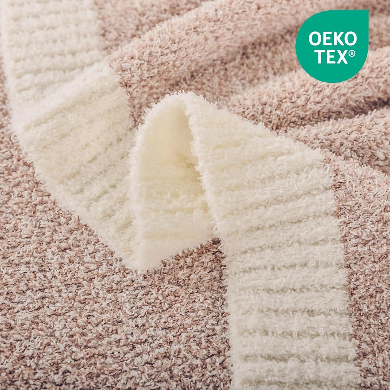 Manta Reversible NEXHOME PRO Terracota Jaspeada 127x152 cm