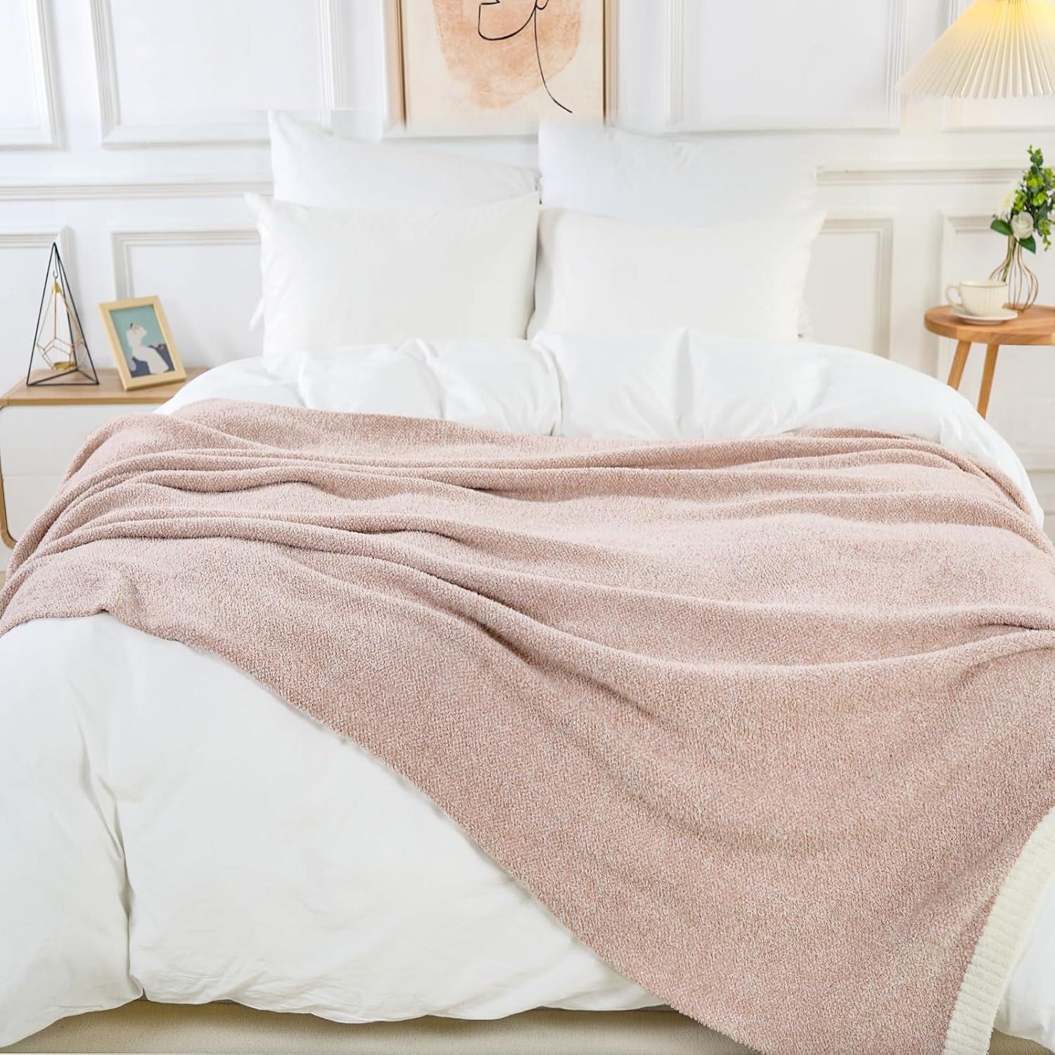 Manta Reversible NEXHOME PRO Terracota Jaspeada 127x152 cm