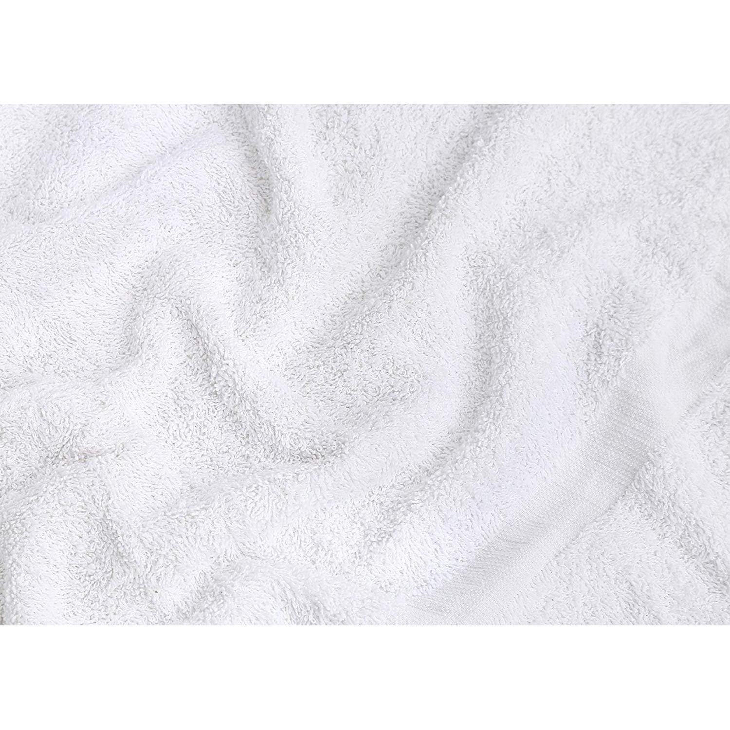 Toallas de Baño Económicas GOLD TEXTILES Blancas 12 Unidades 56x112 cm