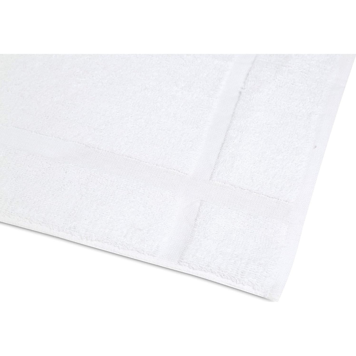 Toallas de Baño Gold Textiles 12 Pack Algodón Blanco 45.7x63.5 cm