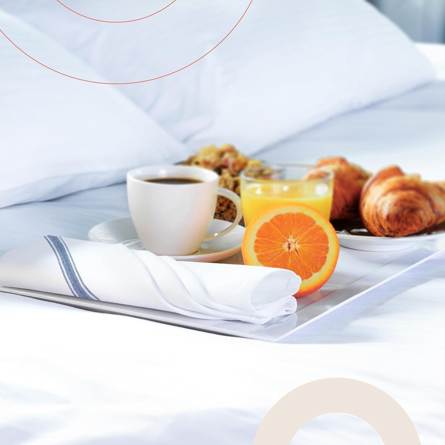 Toallas de Cocina 100% Algodón Zeppoli - Paquete de 15 - 63.5x35.6 cm