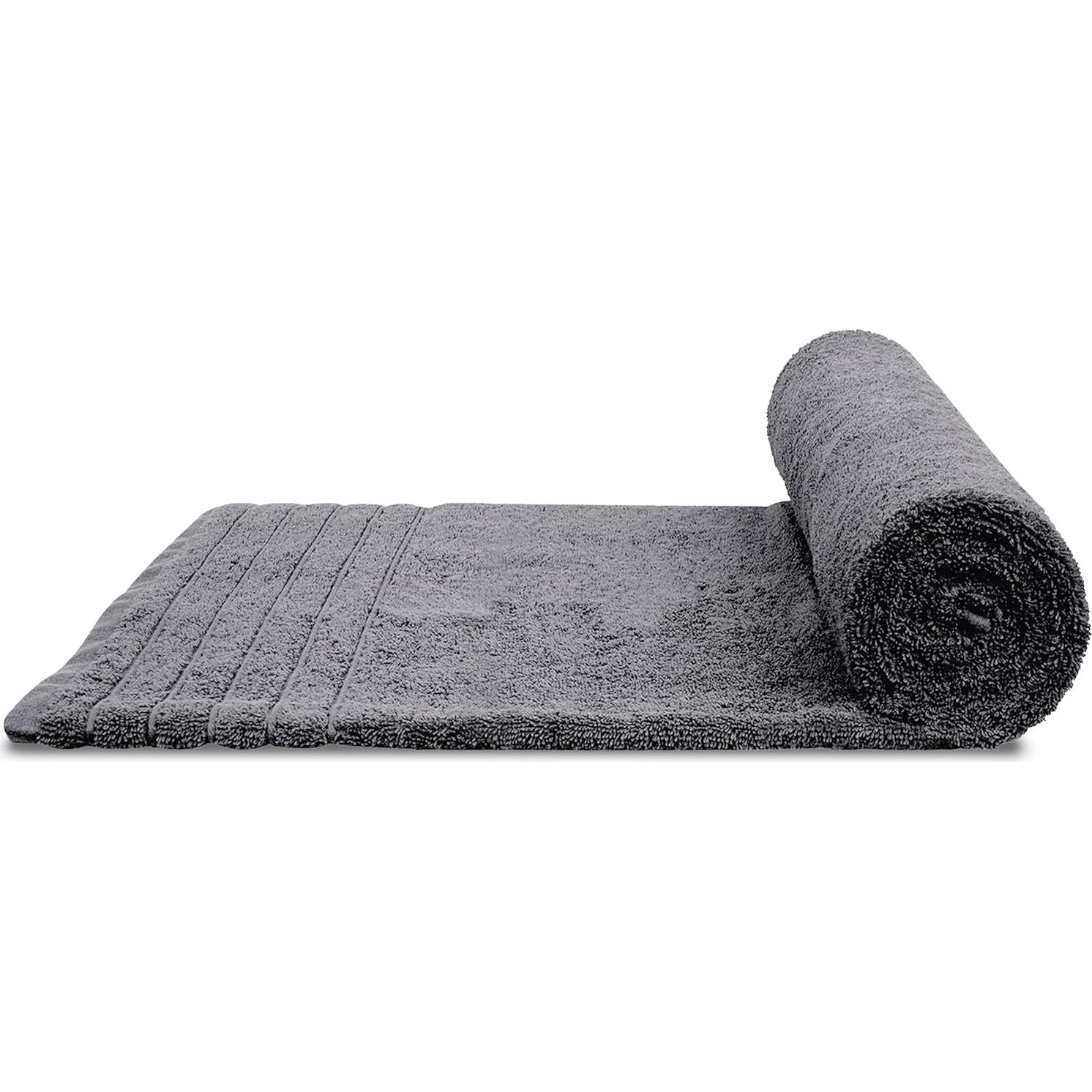 Paquete de 2 Toallas de Baño 89x178 cm Algodón Tens Towels Gris