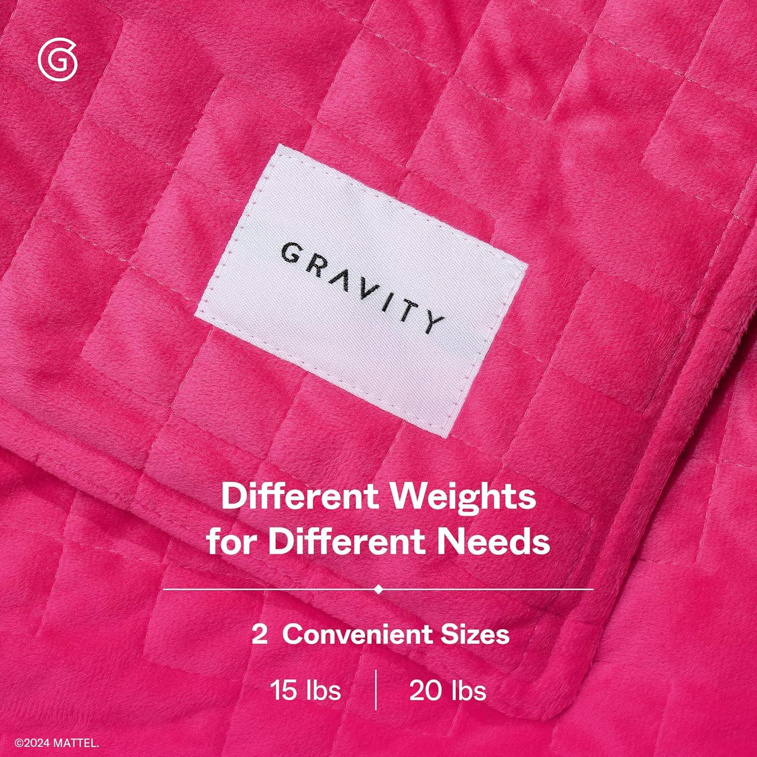 Manta de gravedad Gravity Barbie 6.8 kg Individual Rosa