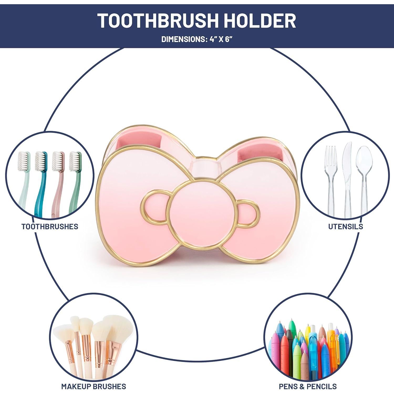 Soporte organizador Hello Kitty Jay Franco - Resina rosa 15.24 cm