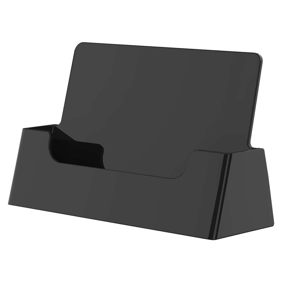 Soporte para Tarjetas de Visita Acrílico Negro - 100 Unidades