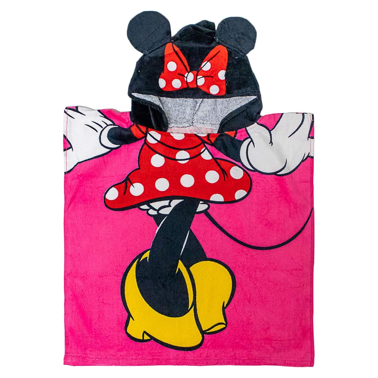 Poncho de Toalla con Capucha Minnie Mouse Jay Franco 71x71cm