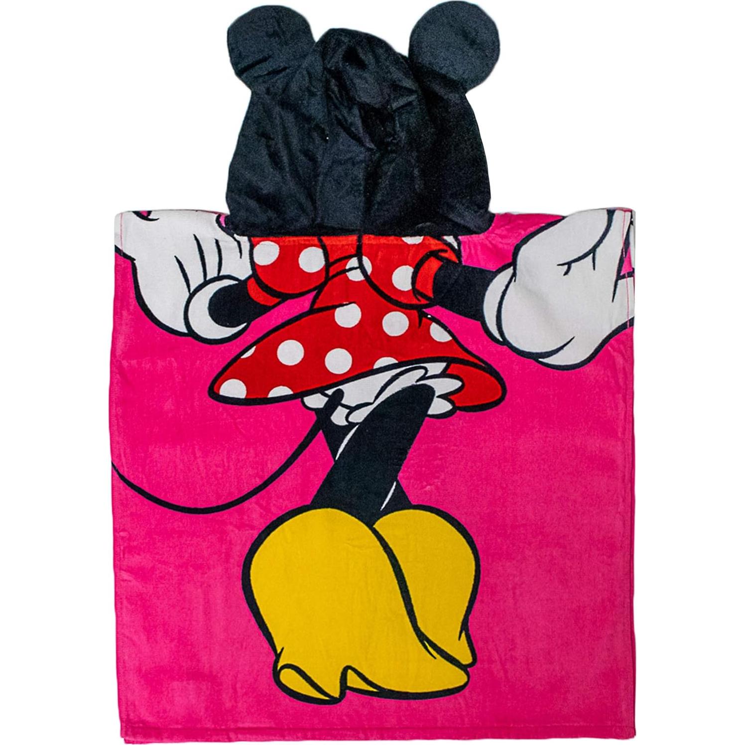 Poncho de Toalla con Capucha Minnie Mouse Jay Franco 71x71cm