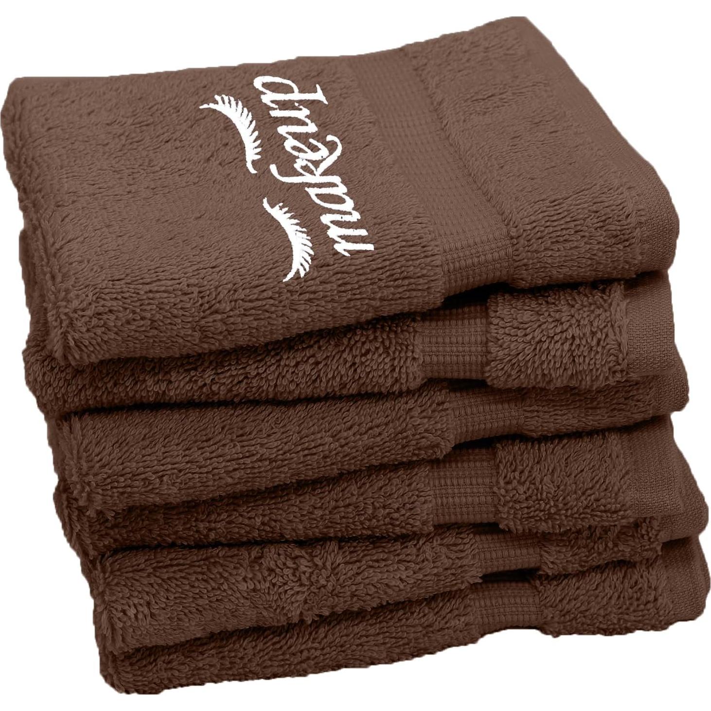 Juego de 6 toallitas desmaquillantes BC BARE COTTON 33x33 cm