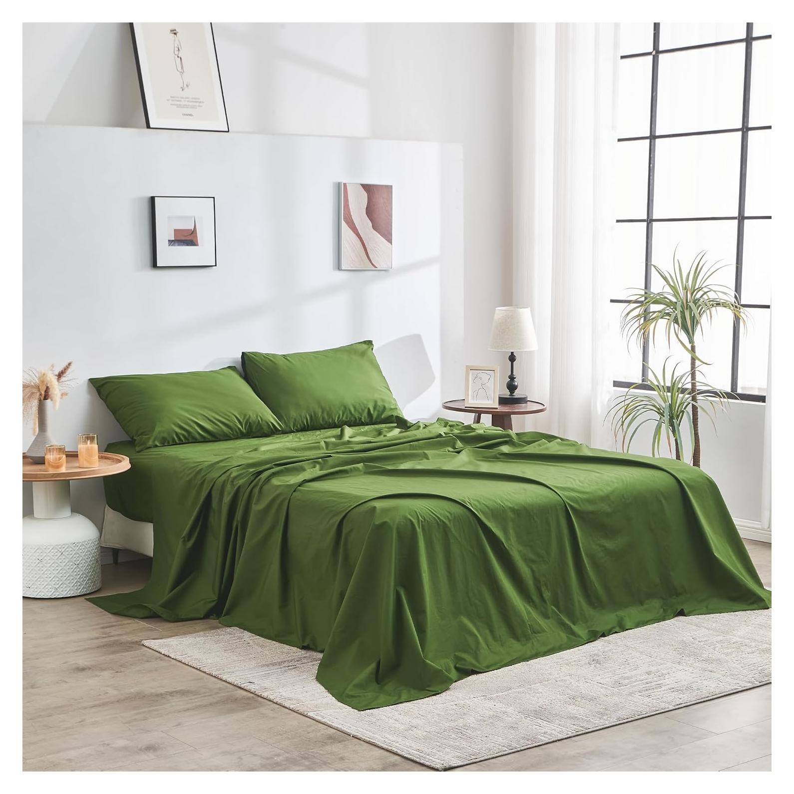 Juego de Sábanas DOZ de SIJO Algodón Orgánico Doble 3 Piezas