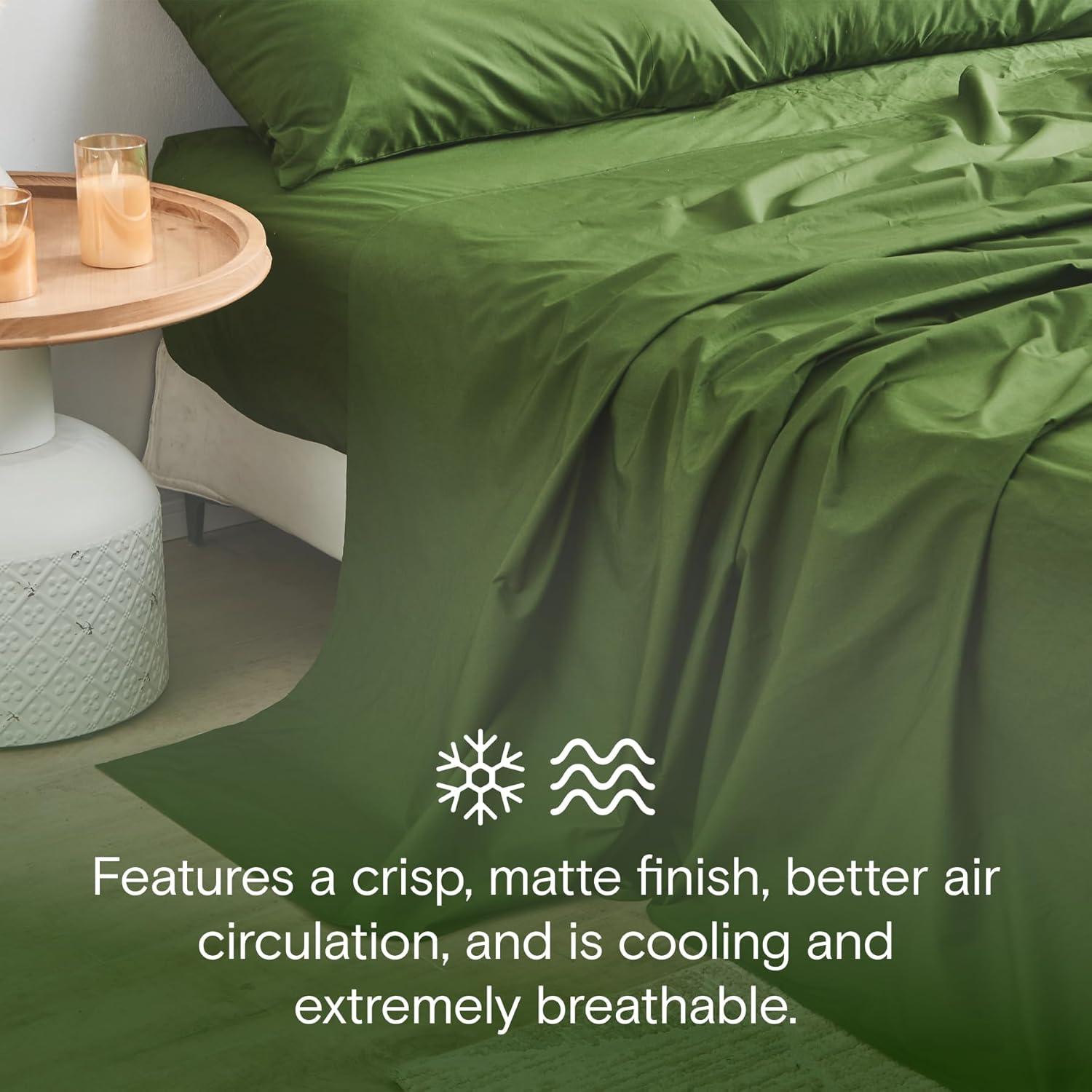 Juego de Sábanas DOZ de SIJO Algodón Orgánico Doble 3 Piezas