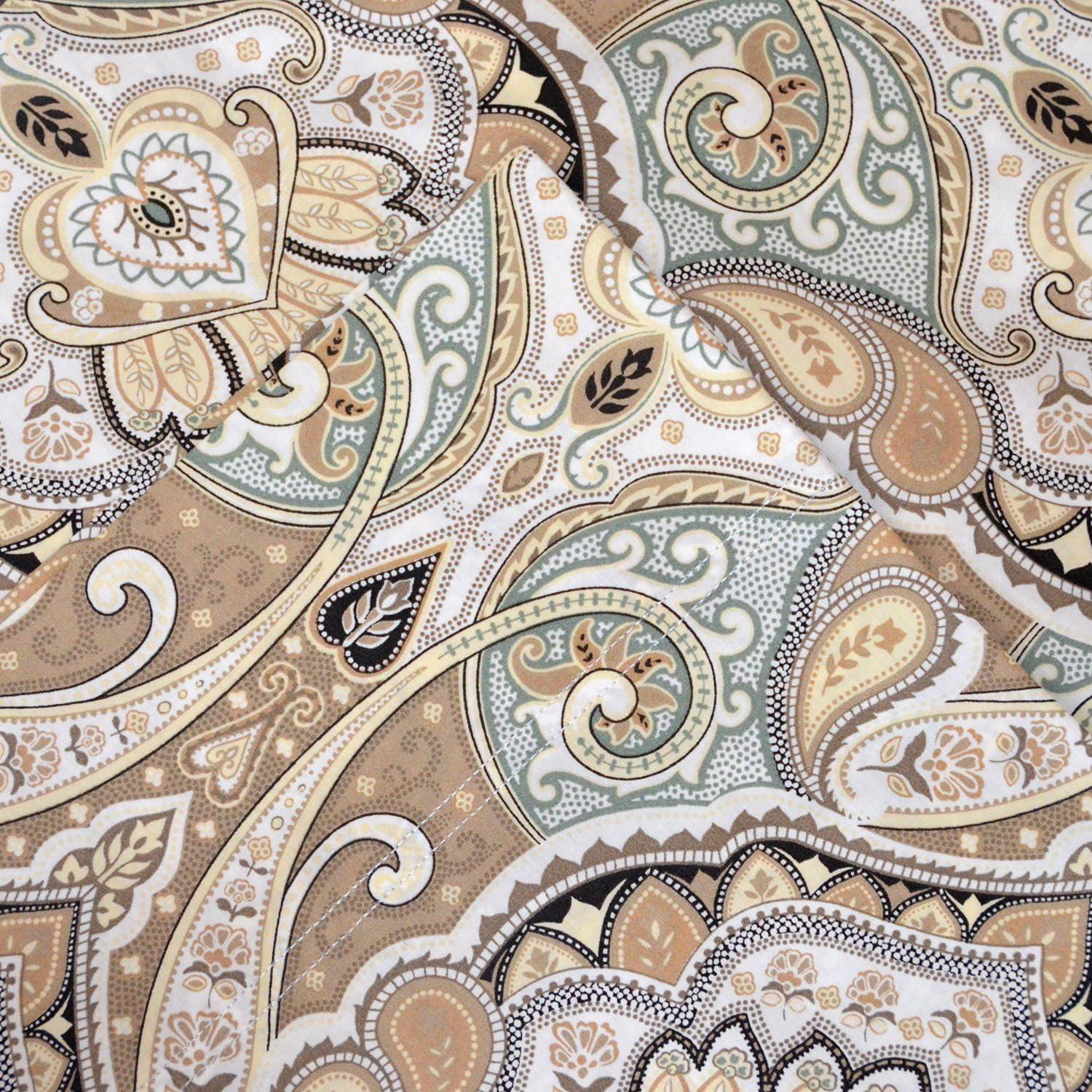 Juego de Sábanas Queen Pointehaven 4 Piezas Algodón Percale