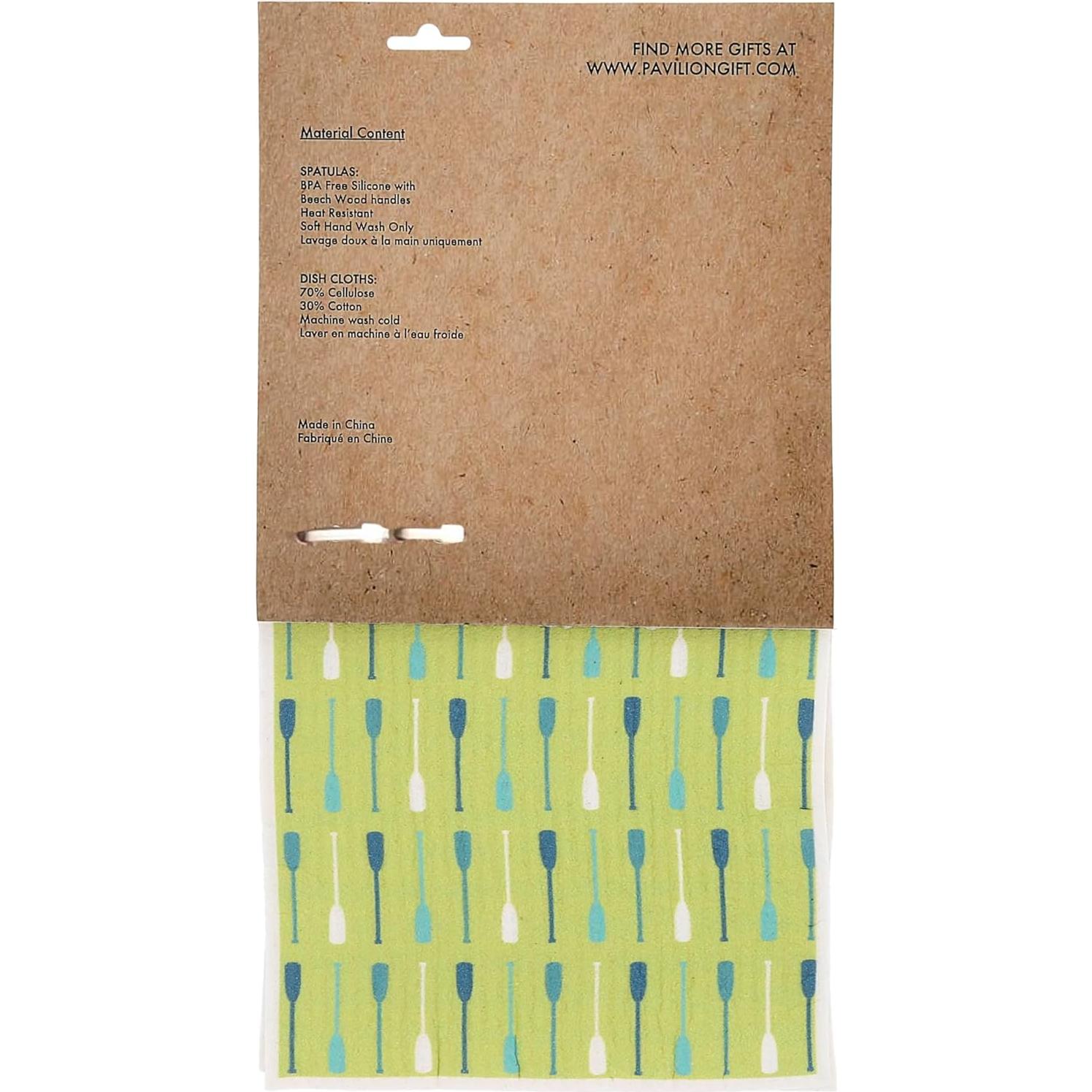 Set de Cocina Pavilion Gift - 2 Toallas y 2 Espátulas Vida del Río