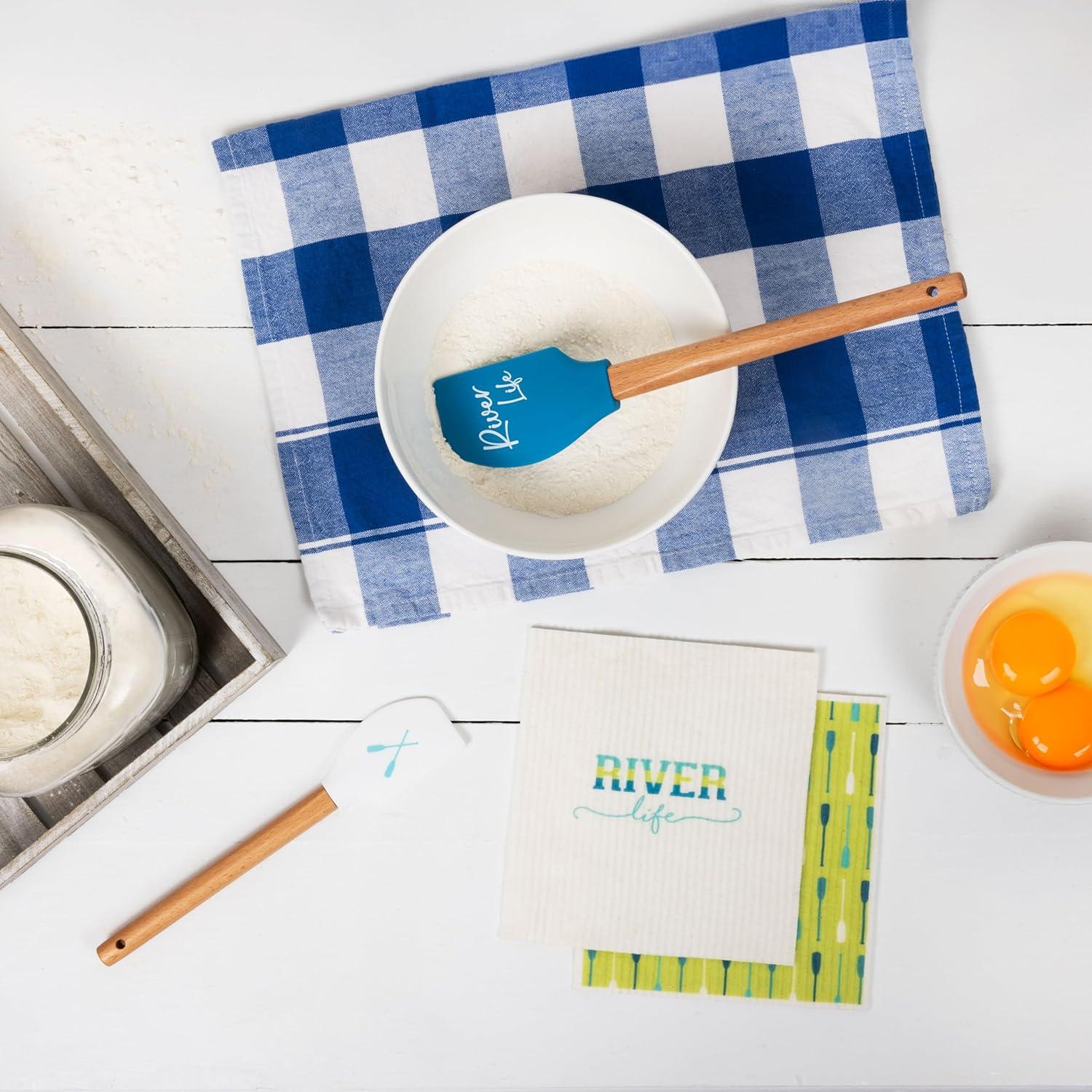 Set de Cocina Pavilion Gift - 2 Toallas y 2 Espátulas Vida del Río