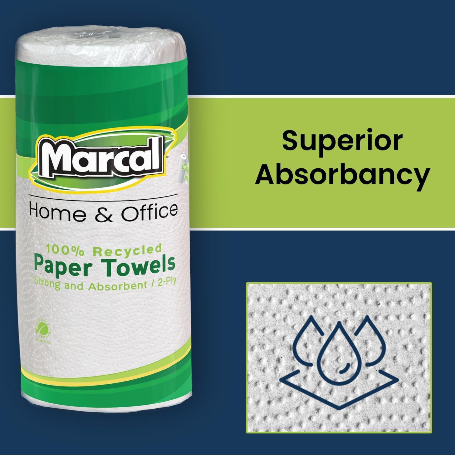 Toallas de Papel Marcal Maxi Roll Select-A-Size 140 Hojas