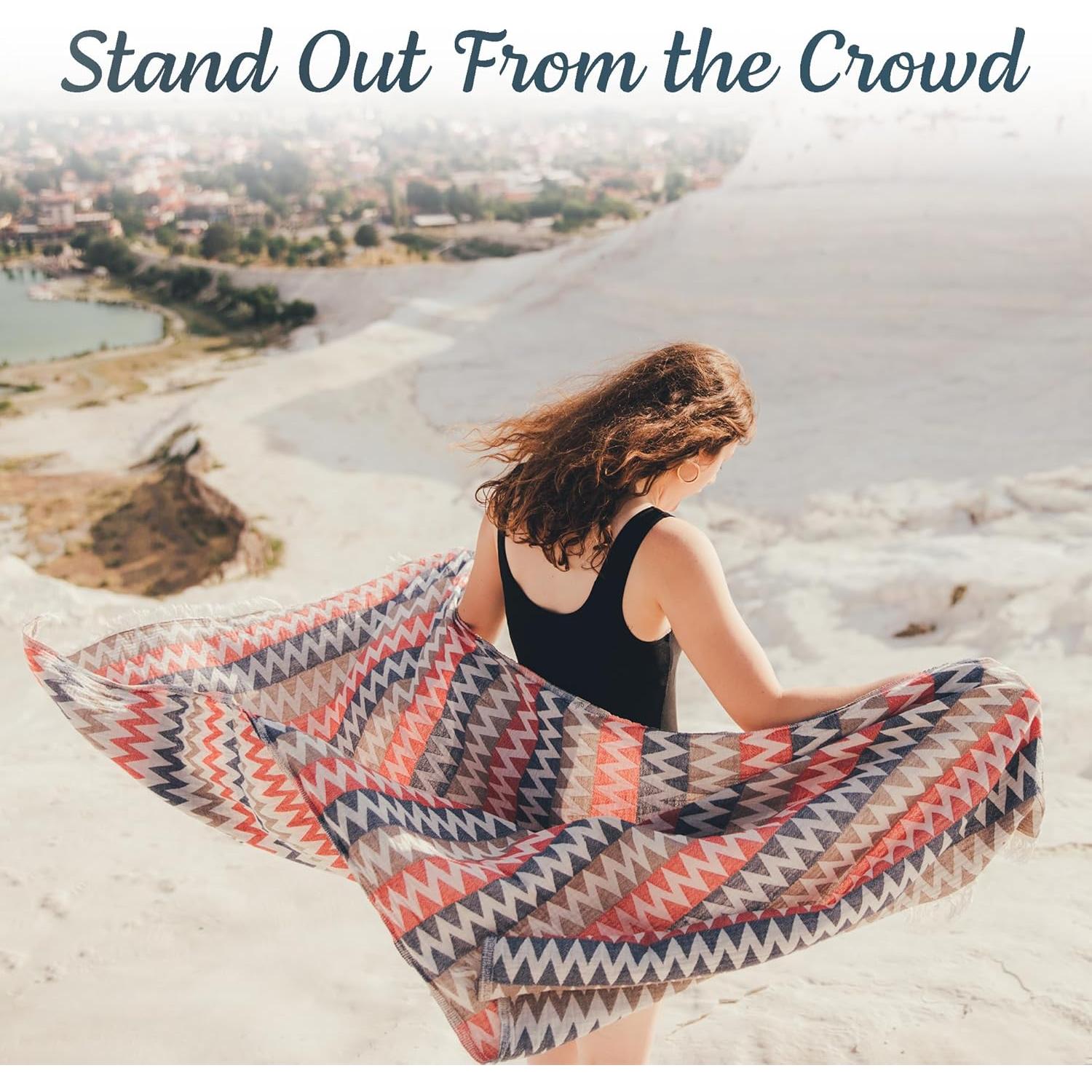 Toalla de Playa Mebien 89x170cm 100% Algodón Secado Rápido