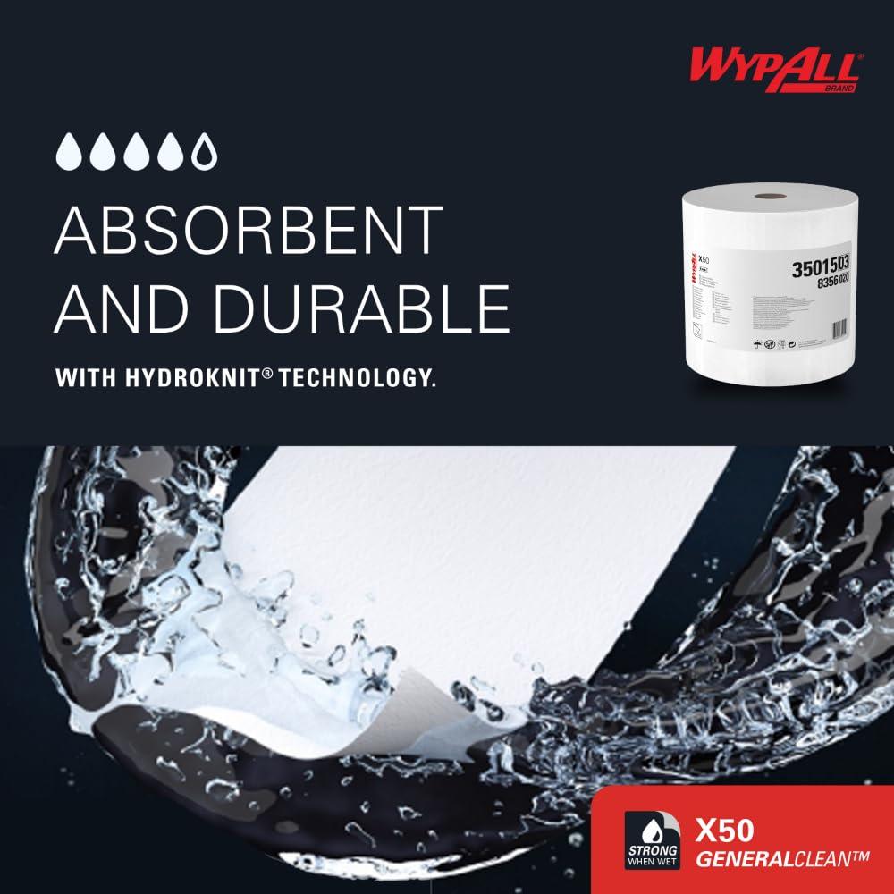Toallitas de limpieza WypAll GeneralClean X50 Jumbo 1100 hojas