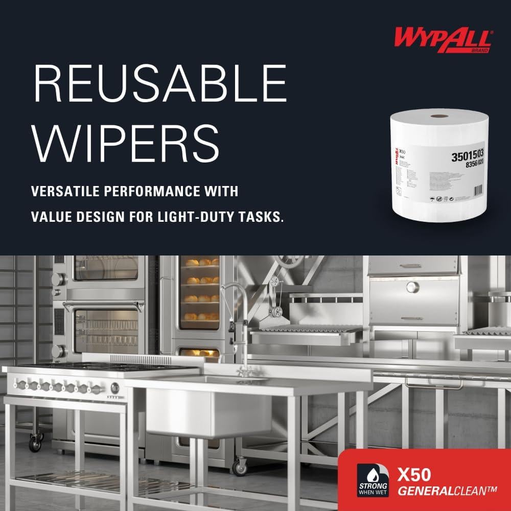 Toallitas de limpieza WypAll GeneralClean X50 Jumbo 1100 hojas