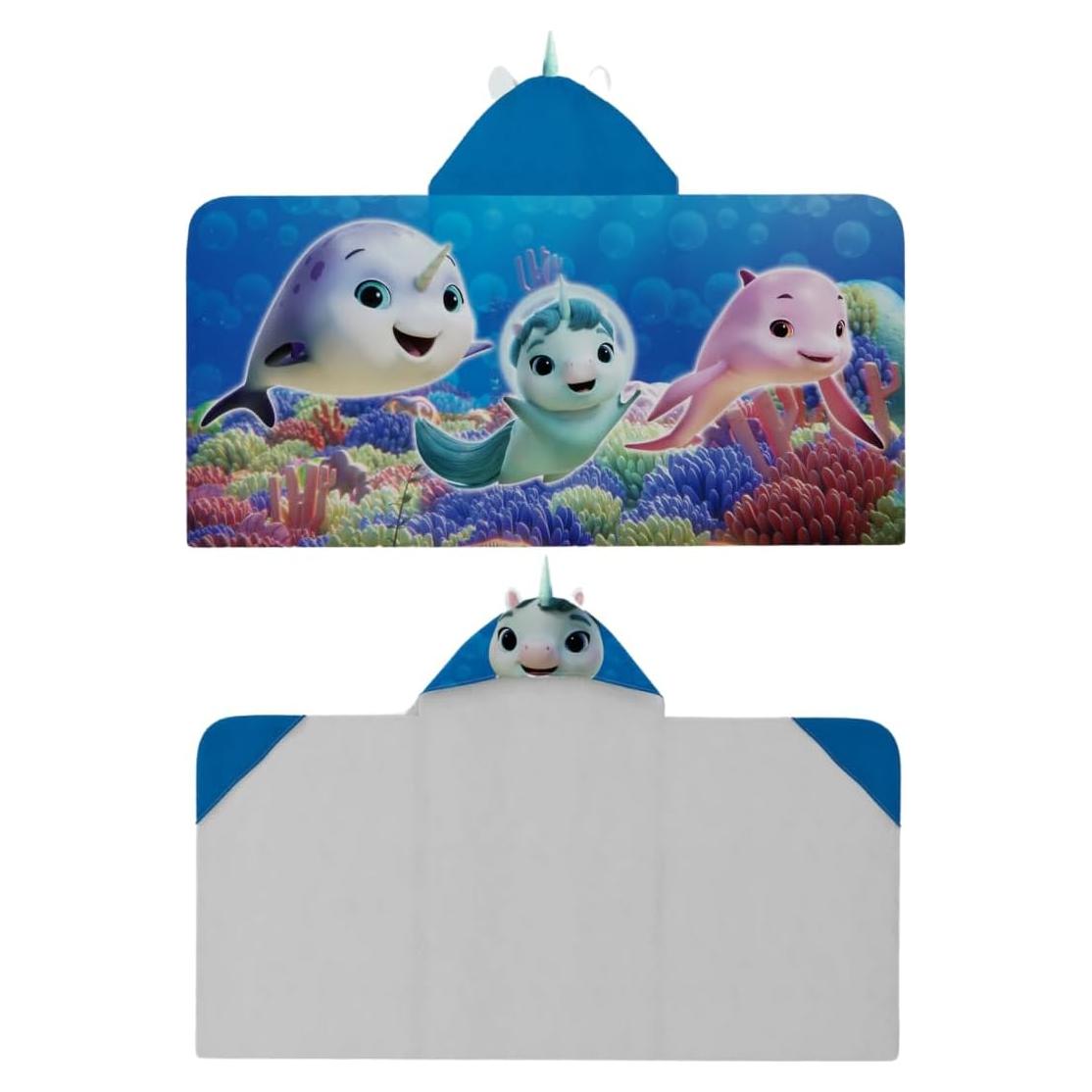 Toalla con Capucha Franco No del todo Narval 61x127 cm Algodón