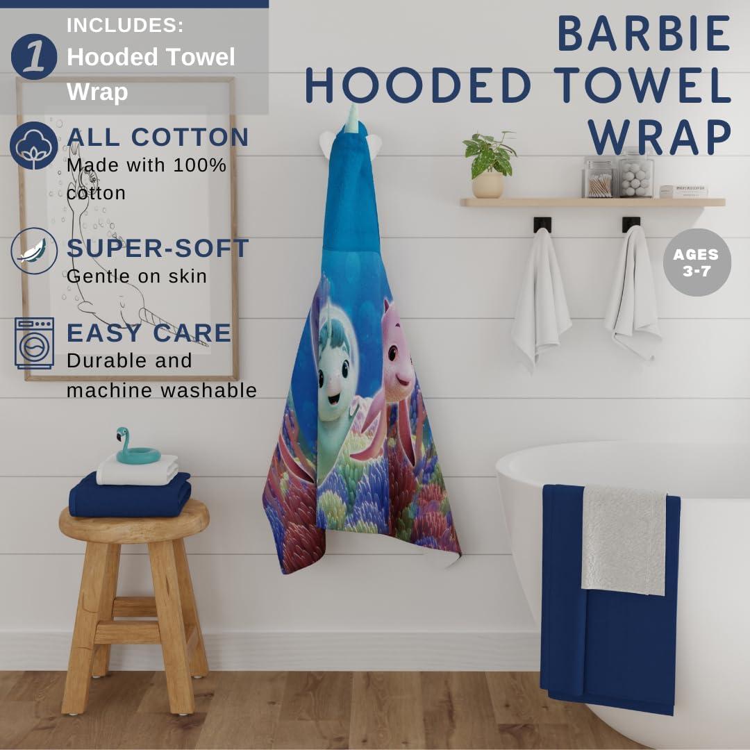 Toalla con Capucha Franco No del todo Narval 61x127 cm Algodón