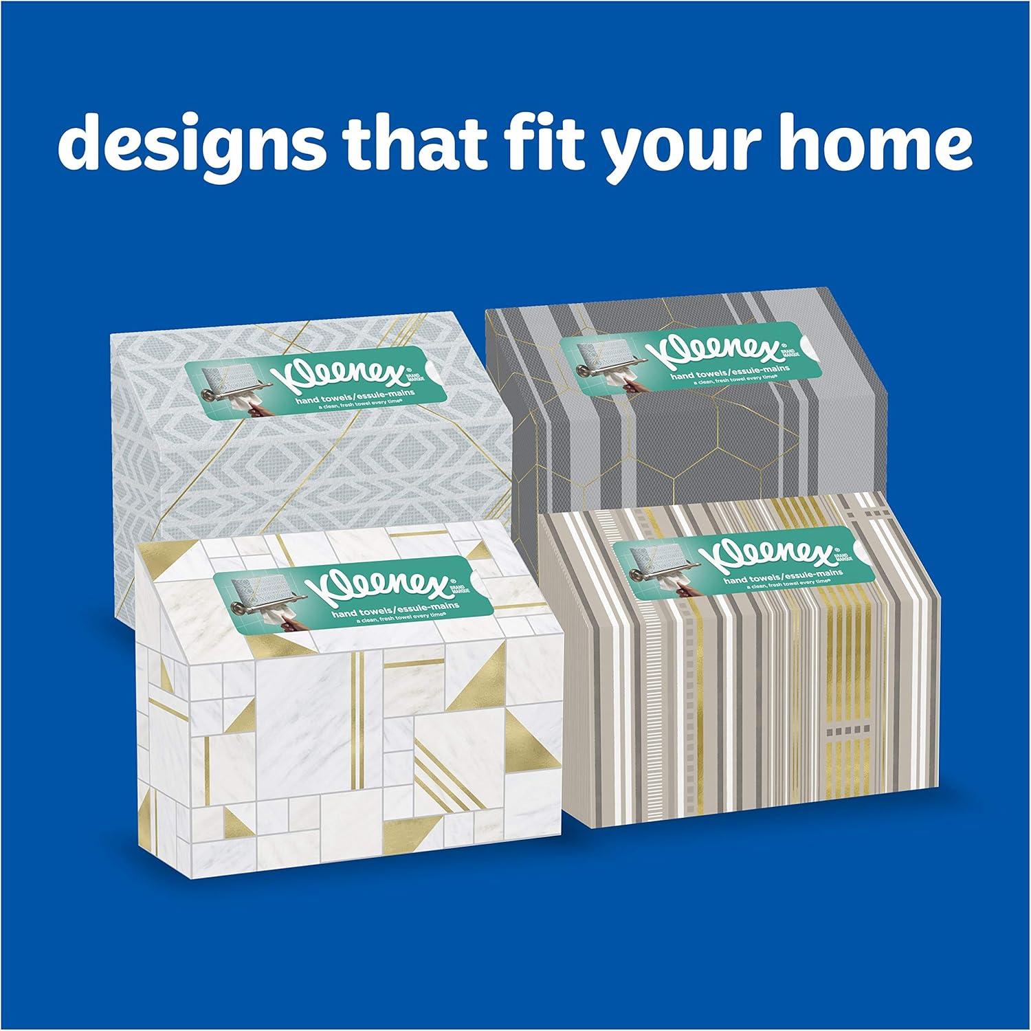 Toallas de Mano Desechables Kleenex Everyday - 60 Unidades