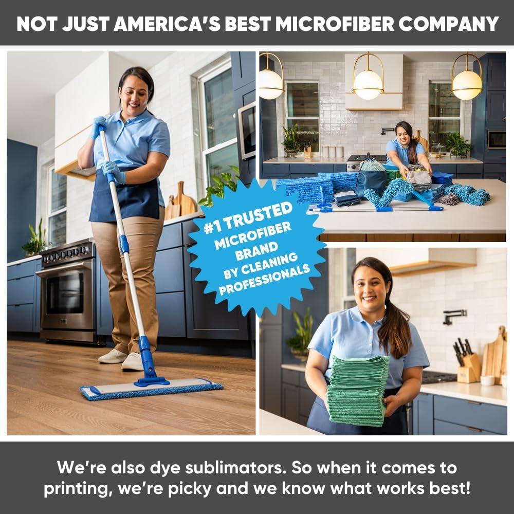 Toallas de Microfibra Waffle Microfiber Wholesale 40x60 cm - Paquete de 6