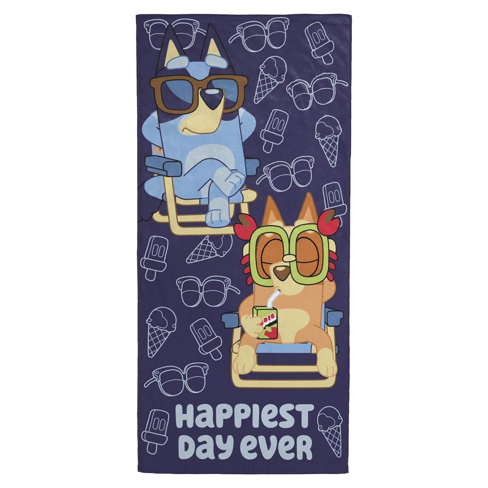 Toalla de Playa Jay Franco Bluey 100% Algodón 71x147 cm