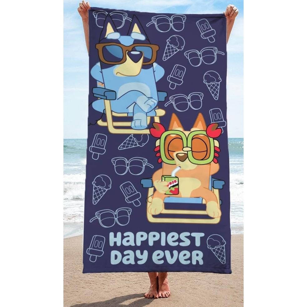 Toalla de Playa Jay Franco Bluey 100% Algodón 71x147 cm