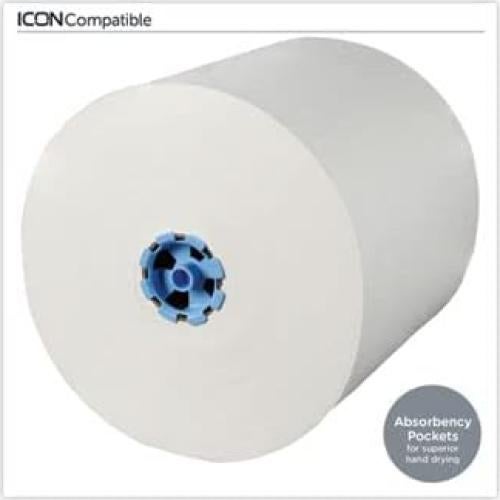 Toalla de Papel Rollo Kleenex Azul/Blanco 213.36m 19.05cm