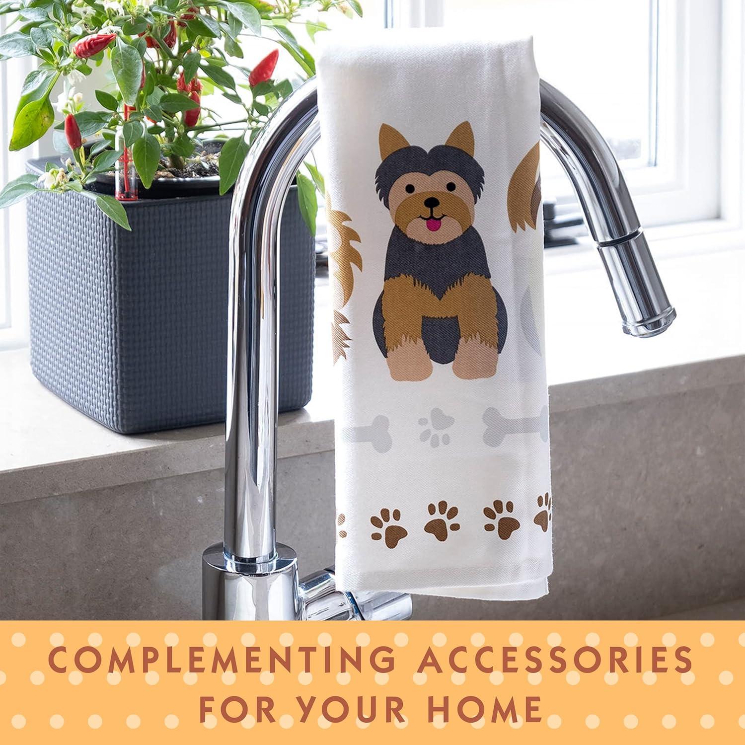 Toallas de Cocina para Perros 50.8x71.1cm Algodón Multicolor