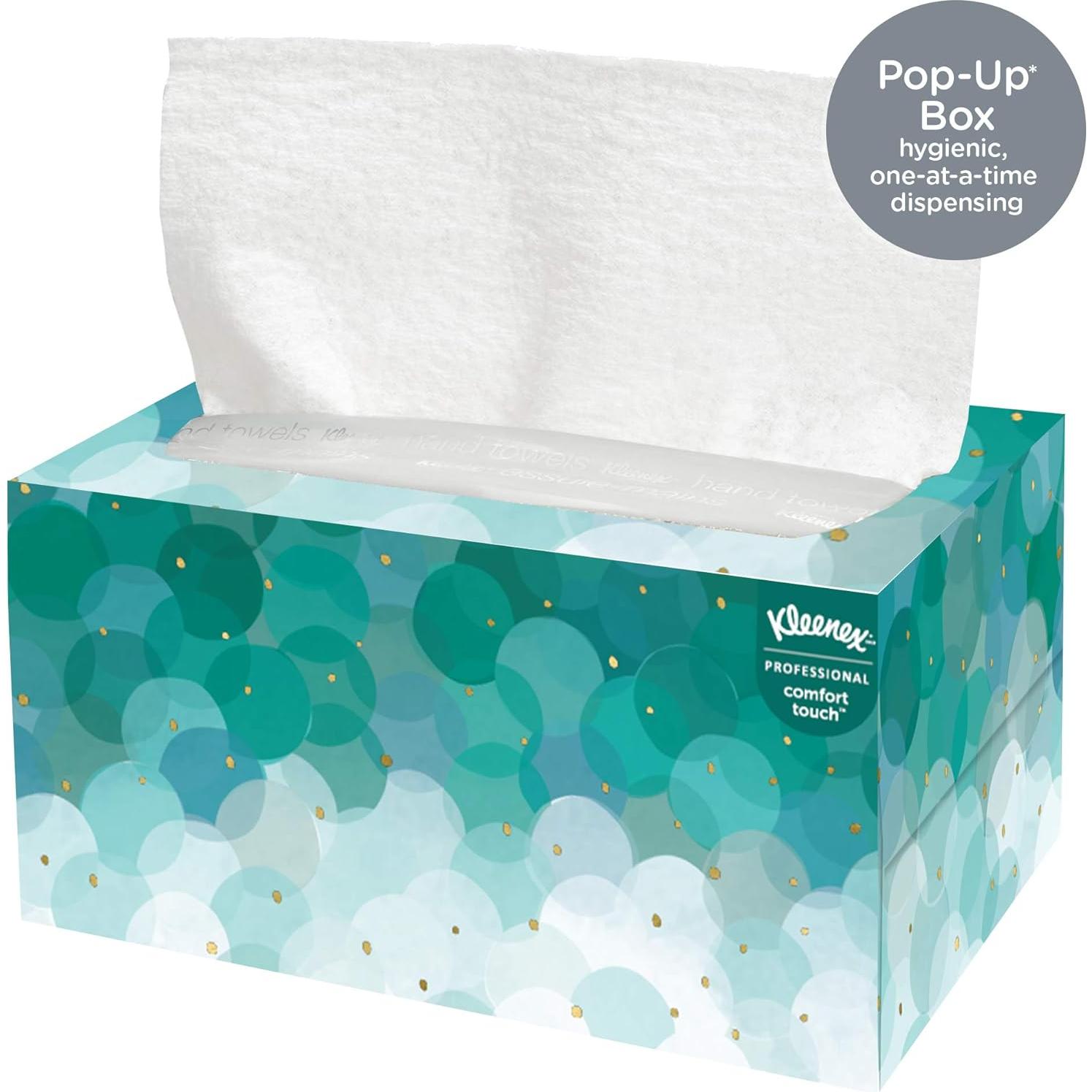 Toallas de Mano Kleenex Ultra Suaves 11268 - 70 Hojas x 18 Cajas