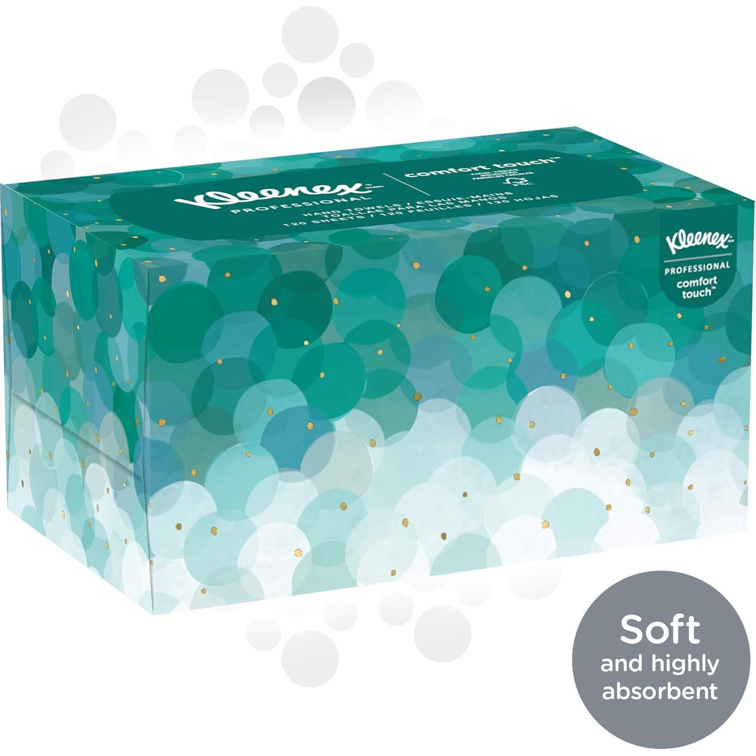 Toallas de Mano Kleenex Ultra Suaves 11268 - 70 Hojas x 18 Cajas