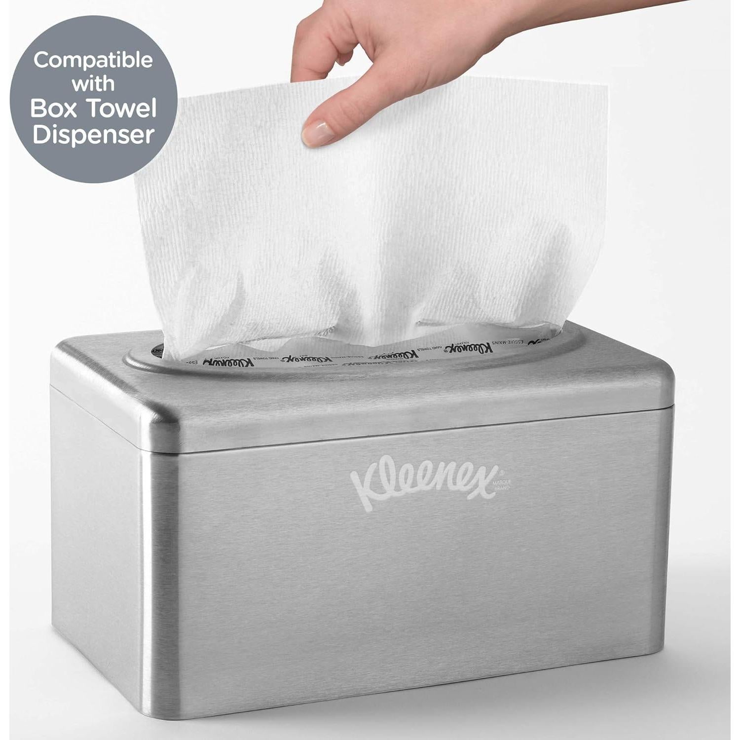 Toallas de Mano Kleenex Ultra Suaves 11268 - 70 Hojas x 18 Cajas