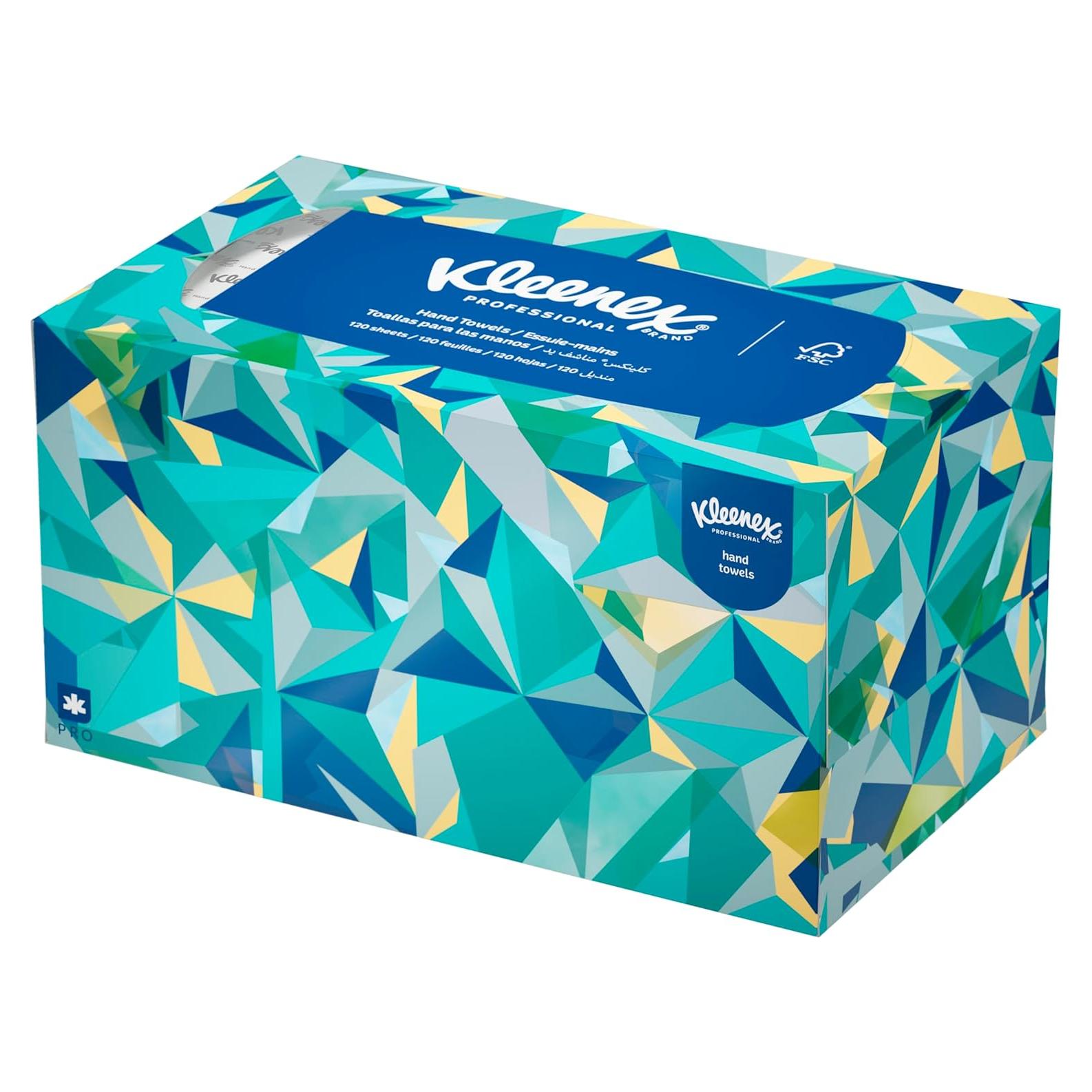 KLEENEX Toallas de Mano Pop-Up 120 Piezas Papel 22.86x26.67cm