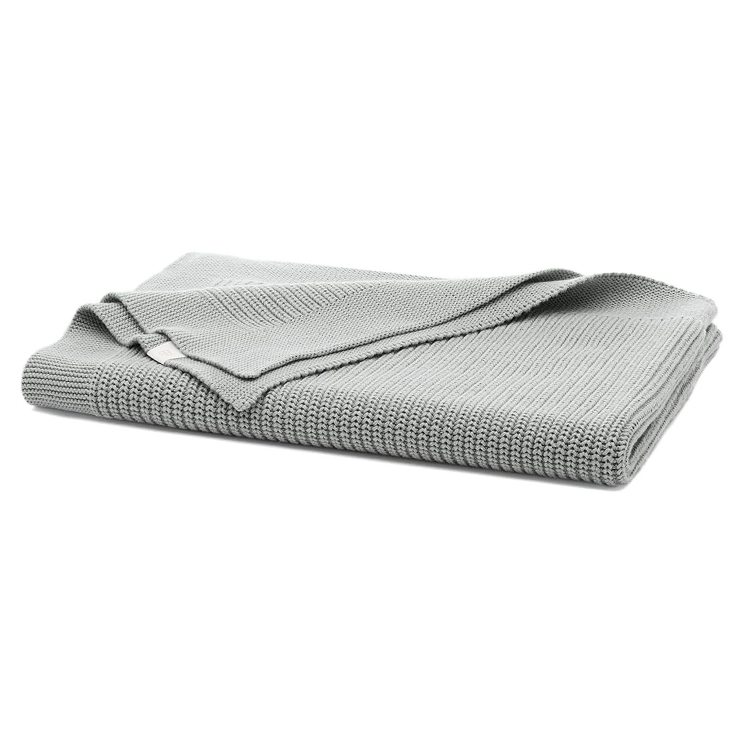 Manta de Punto Acanalado para Bebé BOLL & BRANCH - 100% Algodón Orgánico - 76 x 102 cm