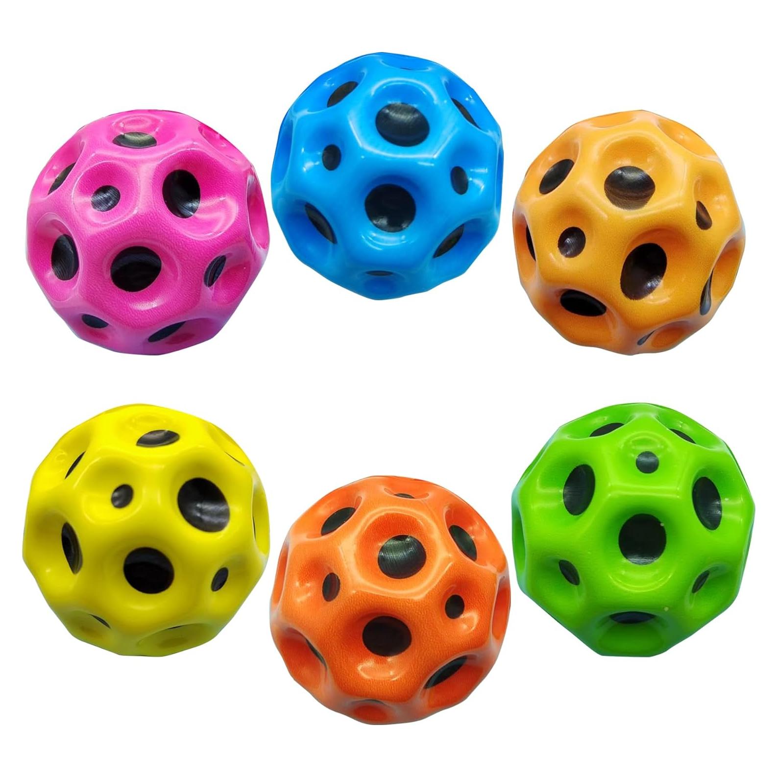Pelotas Rebotadoras JIANLEKE 6 Unidades 6.99 cm Multicolor