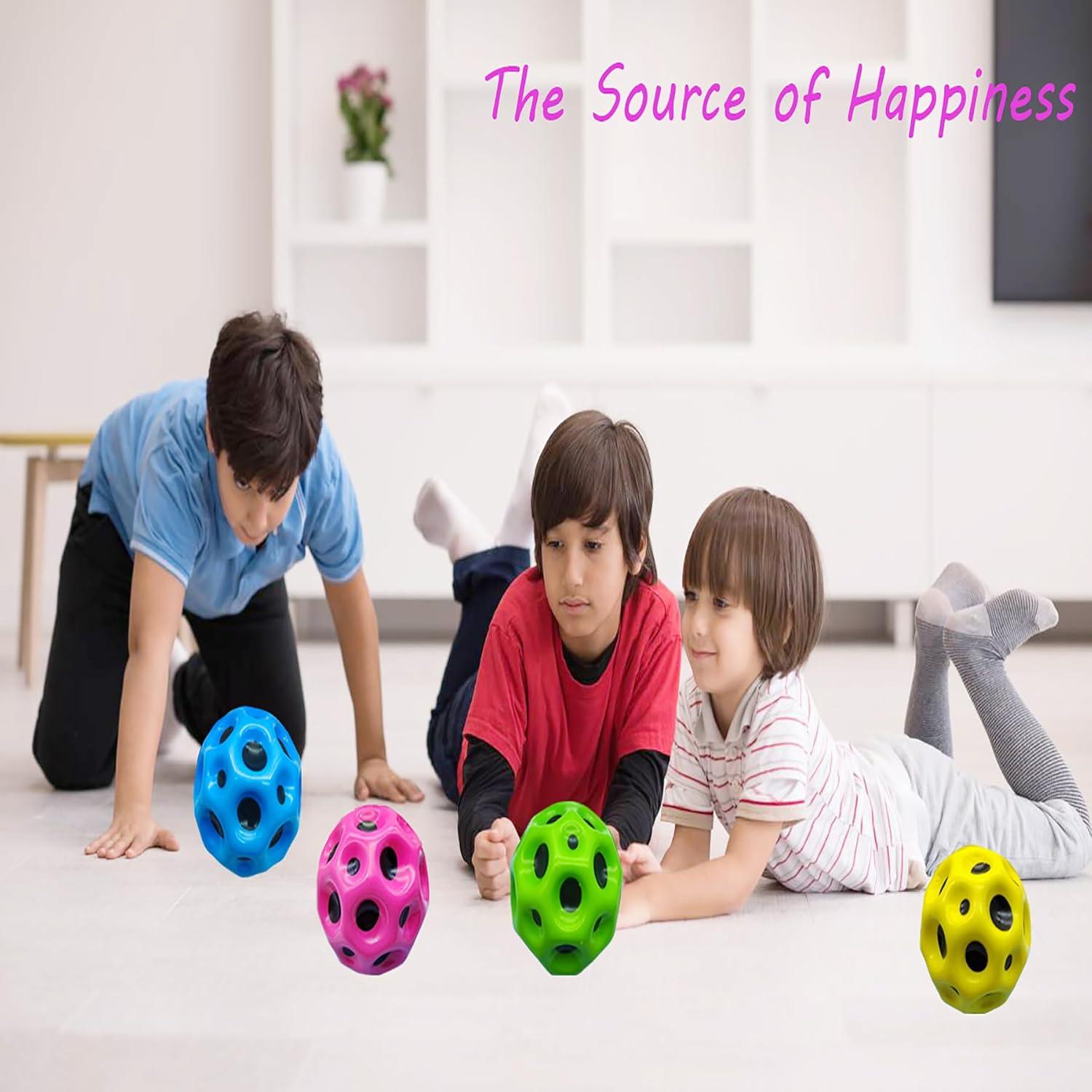 Pelotas Rebotadoras JIANLEKE 6 Unidades 6.99 cm Multicolor