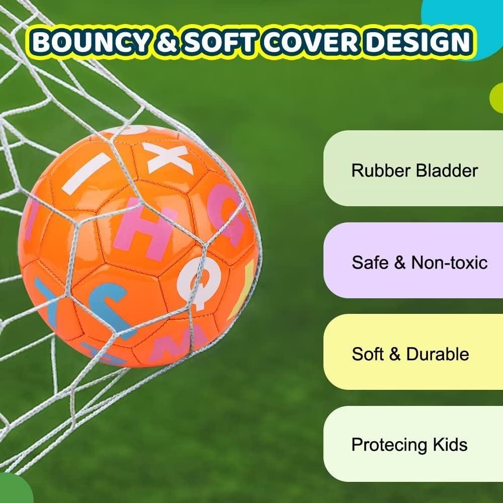 Set de 3 Balones de Fútbol Dilabnba para Niños 3-7 Años