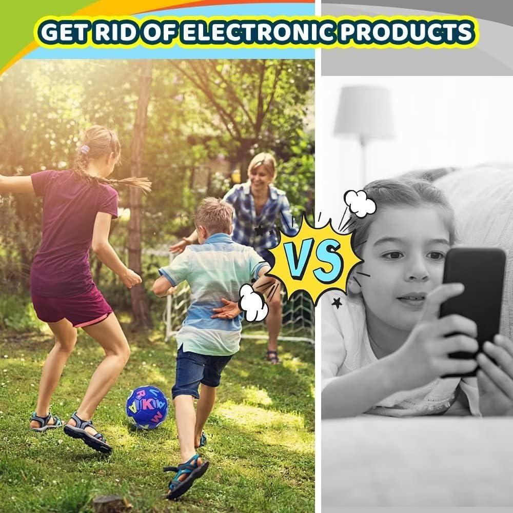 Set de 3 Balones de Fútbol Dilabnba para Niños 3-7 Años