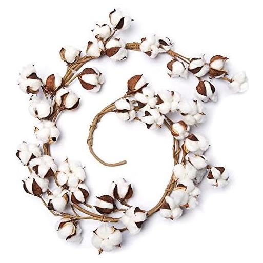 Guirnalda de Algodón Artificial Factory Direct Craft 137 cm