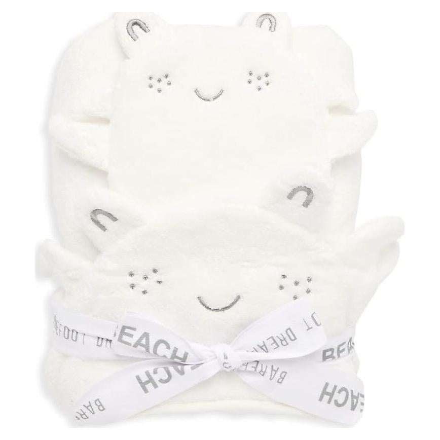 Conjunto de Toalla con Capucha y Paño de Lavado Barefoot Dreams - Cangrejo