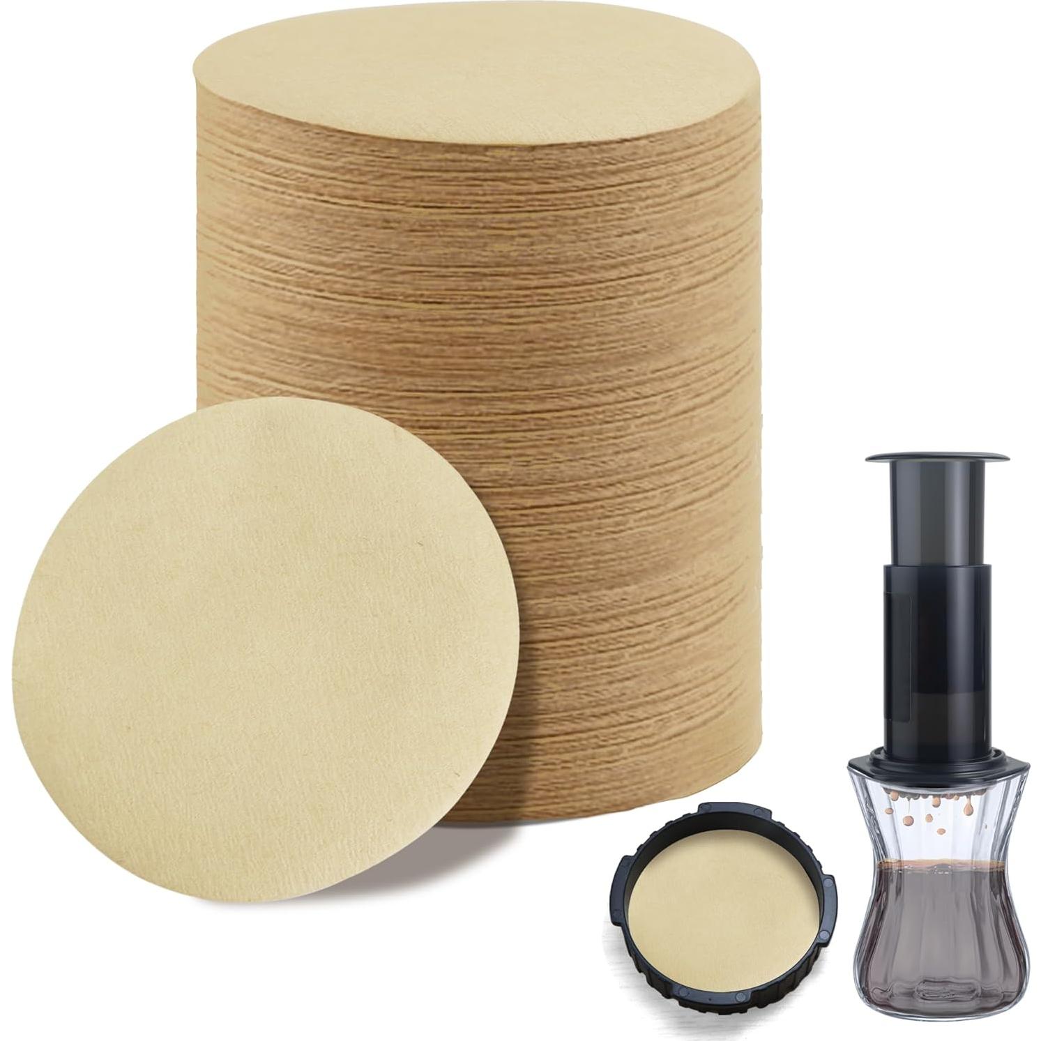 Filtros de Café Desechables Brikinte 1000 Pcs Papel 32.9x14.6 cm