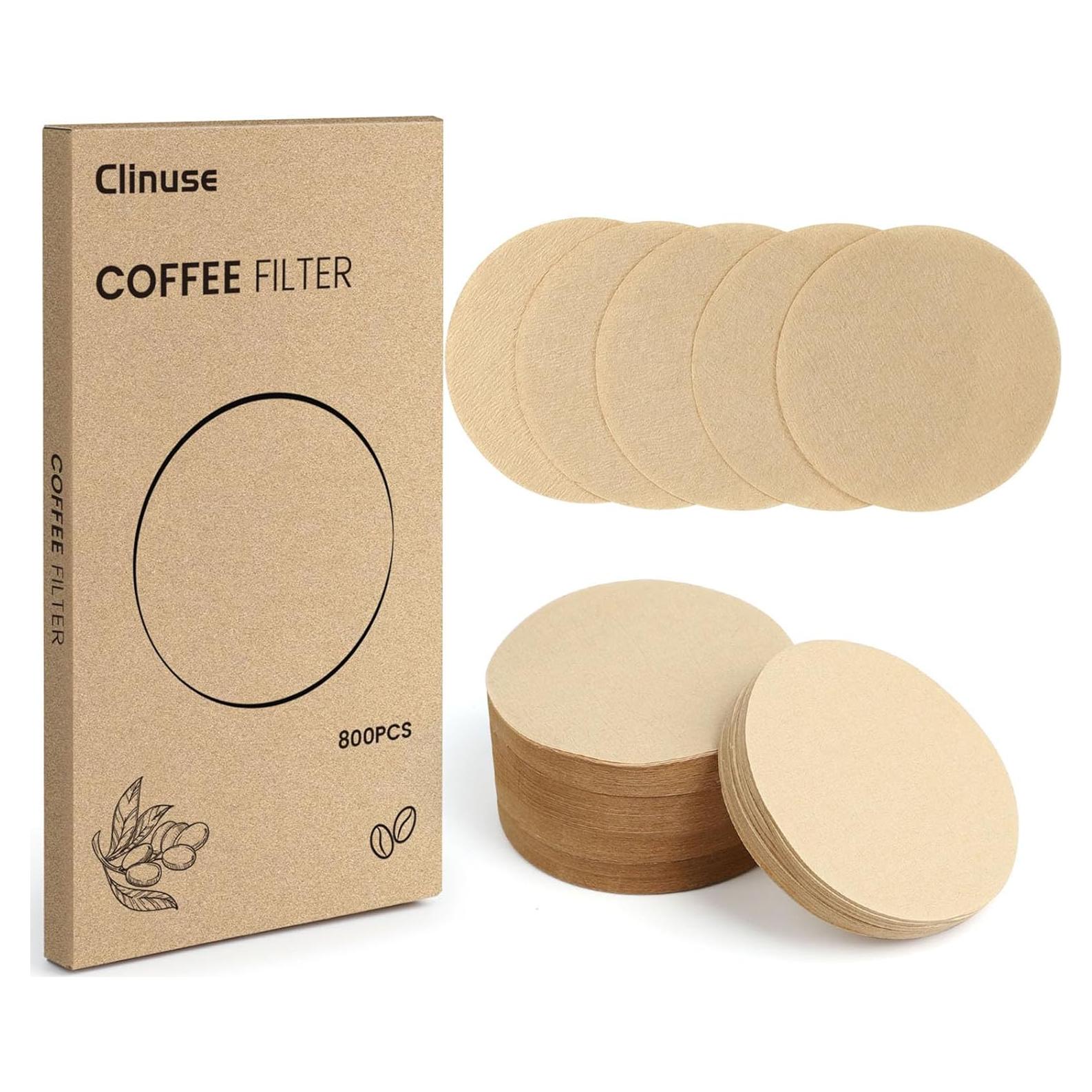 Filtros de Papel para Café Clinuse 800 Unidades 64 mm