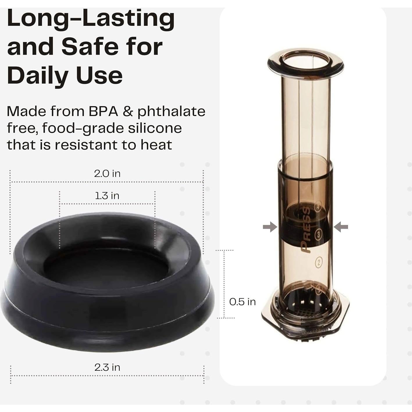 Sello de Émbolo de Repuesto South Street Designs para AeroPress