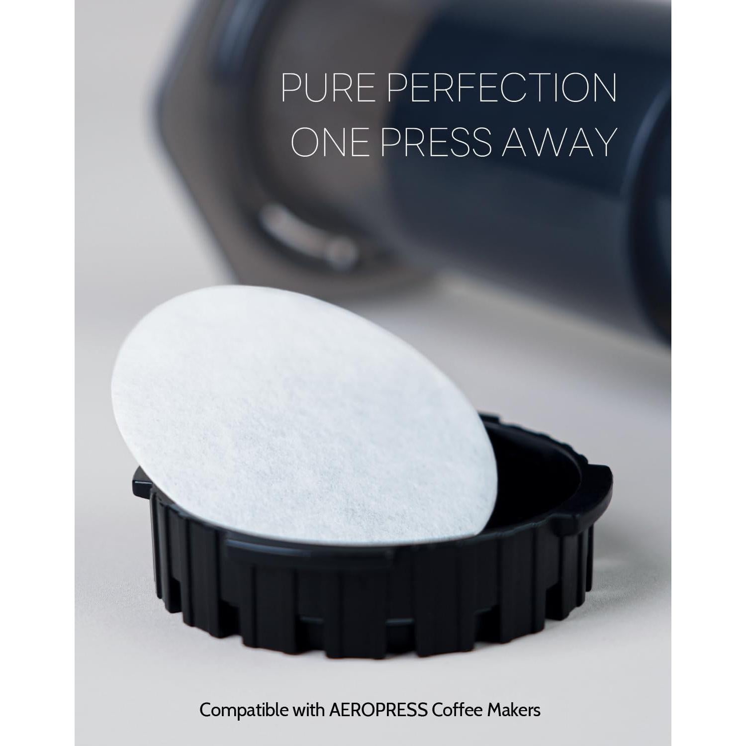 Filtros de papel desechables Bake Choice 500 unidades 6.35 cm