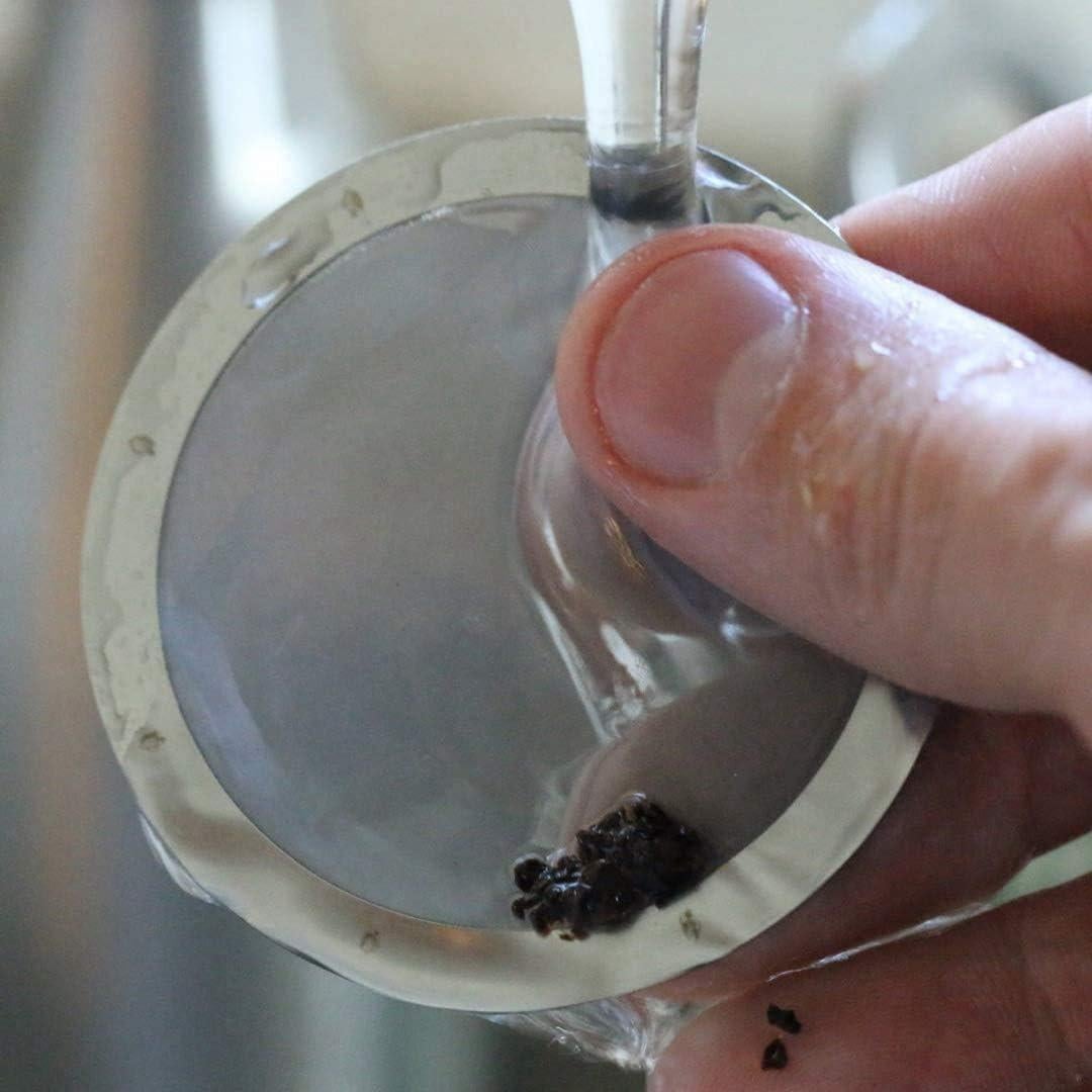 Paquete de 2 Filtros Metálicos Reutilizables TKMOS para AeroPress