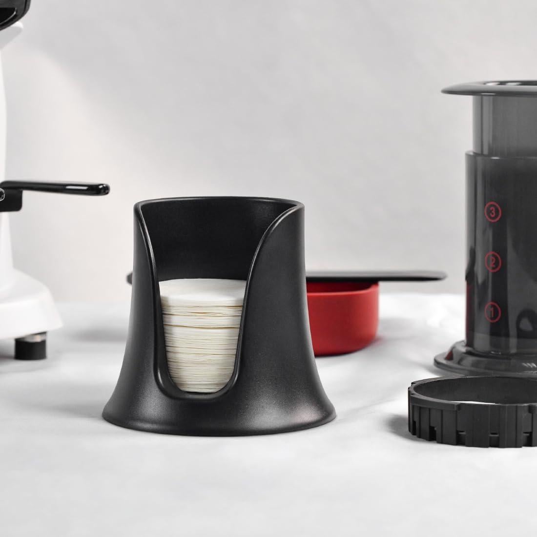 Soporte de Filtro de Café CAFEMASY con 350 Filtros 64mm